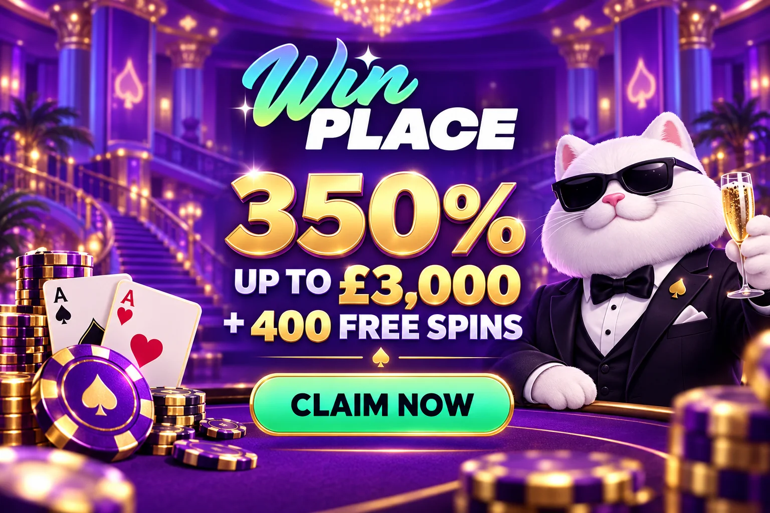 Win Place casino promotion